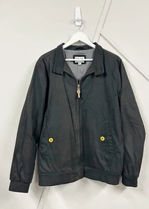 Lambretta Harrington Jacke schwarz Gr. XL langarm rosa Rocker - Bild 1 von 5