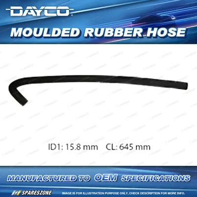 Dayco Heater Hose for Daihatsu Rocky 2.8L 4 cyl OHV 8V Engine to Heater - image 1 of 2