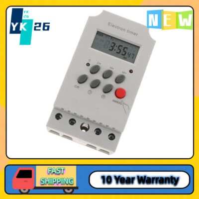 Digital Programmable Timer Switch Controller Time Switch Relay Switcher DC12V - Image 1 of 4