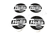 4x HELLA Universal COMET 500 Spotlight Protective Cover Caps 8XS135236-001