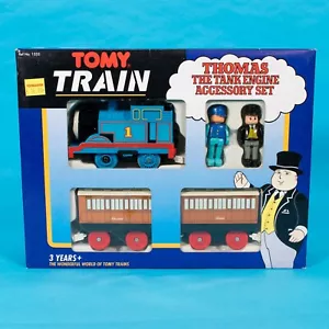 BNIB 1992 Tomy Train Tomica World Thomas Tank Engine set + figures - Picture 1 of 4