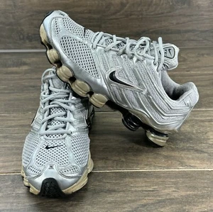Nike Shox TL IV Zapatos Para Hombres 9.5 Metálicos Plateados 2006 Correr Entrenamiento Atlético - Imagen 1 de 11