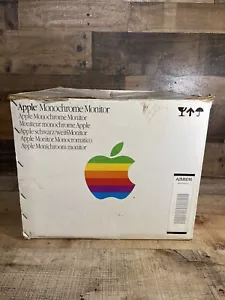 Vintage Apple A2M6016 12" CRT Monochrome Monitor REPLACEMENT BOX ONLY - Picture 1 of 8