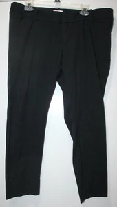 Pantalone donna Merona tutto nero moderno elasticizzato lunghezza caviglia taglia 18 - Foto 1 di 3