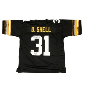 Donnie Shell Signed Pittsburgh Steelers Custom Jersey w HOF 20 Beckett W BAS COA - Picture 1 of 4