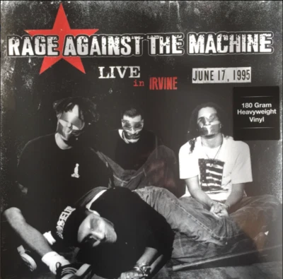 RAGE AGAINST THE MACHINE - LIVE IN IRVINE JUNE 17, 1995. 180 GRAM VINYL - Image 1 of 2