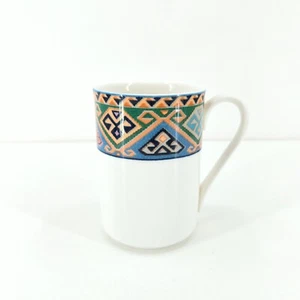 Christopher Stuart Optima La Brea Fine China Southwest Mug Cup Vintage VTG FLAW - Picture 1 of 7