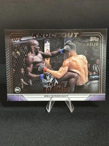 2024 Topps Knockout UFC Themba Gorimbo RC Negro/10 #62 Novato Peso Welter - Imagen 1 de 2