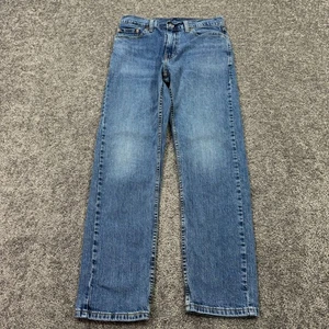 Jeans Levis Para Hombre 30x30 Azul 505 Calce Regular Pierna Recta Lavado Medio Denim Trabajo - Imagen 1 de 9