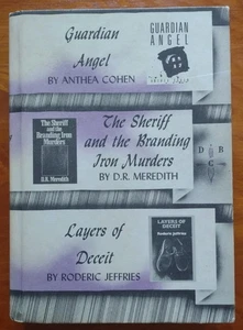 *DETECTIVE BOOK CLUB: Guardian Angel / Sheriff & the Branding Iron Murders / ... - Picture 1 of 5
