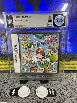 2006 Nintendo DS Yoshi's Island DS Graded WATA 9.6 A++ Y-Fold Seal NEW SEALED - Image 1 of 4