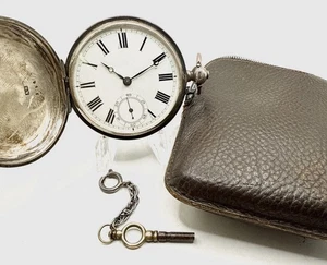 1882 Waltham Home Watch Co. Model 1876 14s 7j Key Wind Pocket Watch•Runs! - Picture 1 of 24