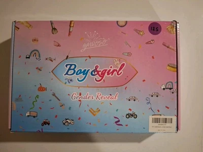 Kit revelación de género Gailroso, niño y niña Foto 1 de 3