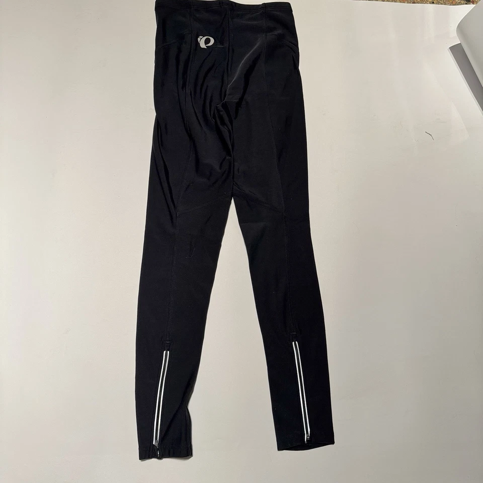 Mujer Perla Izumi Ciclismo Leggings Pantalones Grandes Térmicos Polar Tobillo Cremallera Negro Foto 1 de 4