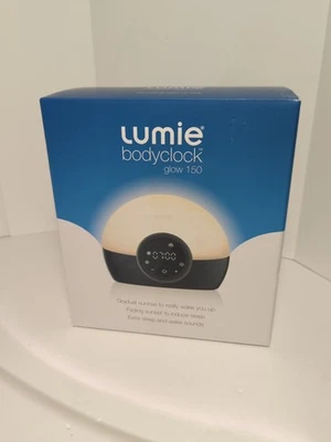 Lumie Bodyclock Glow 150 - Alarm Clock Simulates Sunrise & Sunset - Bedside - Image 1 of 4