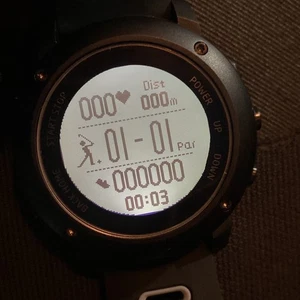 Reloj inteligente para hombre Hr Steps + golf y golpes y deportes bicicleta escalada natación - Imagen 1 de 10