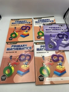 Primary Mathematics 5a 5b Textbook Workbook Answer Keys - Bild 1 von 3