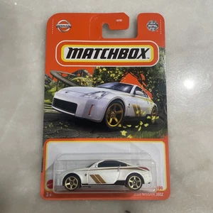 Matchbox 2003 Nissan 350Z #75 2020 TJ White With Gold Stripes - Picture 1 of 4