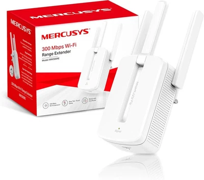 WiFi Booster Internet Extender Virgin Media Range Repeater Home Network Office - Image 1 of 4