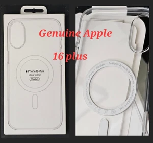 Custodia trasparente ORIGINALE Apple con Magsafe iPhone 16 Plus - trasparente MA7ZD4ZM/A - Foto 1 di 6