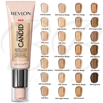Revlon Photoready Candid Natural Finish Foundation 22ml *CHOOSE YOUR SHADE* - Image 1 of 4