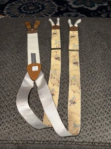 Vintage Trafalgar Neuheit Hosenträger Limited Edition Ancient Japanese Fishing - Bild 1 von 4