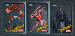 Kid Juggernaut Silver Samurai Prof. Xavier 2025 Topps Chrome Marvel 3 Card Lot - Picture 1 of 4