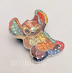 RARE 2010 WDW Mosaic Mystery Stitch LE 125 Chaser Disney Pin 80136 - Picture 1 of 4