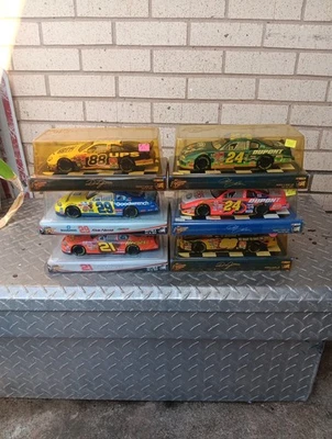 Vintage Winners Circle Early 2000s 1:24 Scale Diecast Car Lot Of 6 - Image 1 of 3