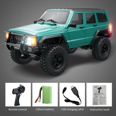 NUEVO JJRC C8809 Jeep Cherokee 1/18 2.4G 4x4 todoterreno RC camión de escalada 2 baterías Foto 1 de 4