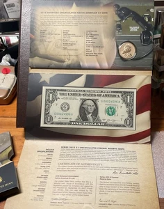 2016 U.S. Code Talkers Coin And Currency Set  - Bild 1 von 3