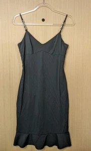Vintage Mirrors Damen Gr. Large Schlupfkleid Babydoll LBD Made In America - Bild 1 von 8