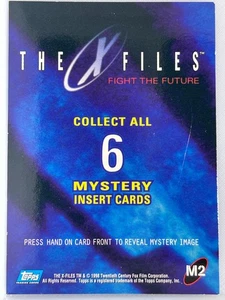 X FILES MOVIE FIGHT THE FUTURE MYSTERY INK CARD M2 - Picture 1 of 2