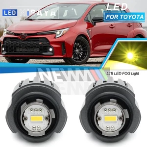 For Toyota GR Corolla/Corolla Hatch/Corolla Cross C-HR Prius L1B LED Fog Bulbs - Picture 1 of 11