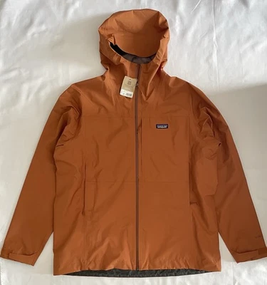 $230 Patagonia Men's Boulder Fork Rain Jacket Size XXL Robin Brown SP25 - Image 1 of 4