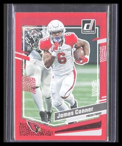 Panini Donruss James Conner 2023 prueba de prensa rojo #5 Cardenales Donf - Imagen 1 de 2