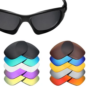 Best Anti-salt Polarized Etched Replacement Lenses for-Oakley Ten X OO9128 - Foto 1 di 12