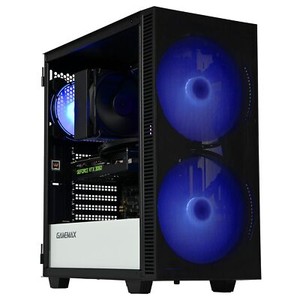 6 Core Mesh Gaming PC, Intel Core i5 10400F,16GB ram,500GB SSD, WLAN+BT Win11