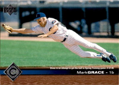 1997 Upper Deck #35 Mark Grace - Image 1 of 2