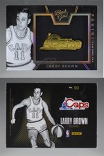 2015-16 Panini Black Gold Team Emblems Larry Brown #30