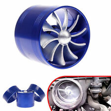 Car Single Supercharger Turbine Turbo Charger Air Filter Intake Fan Fuel Saver