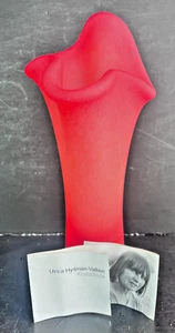 Kosta Boda - Vase Mushroom 40116 Kosta Ulrica Hydman-Vallien Red - Picture 1 of 10