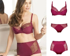 Charnos Ophelia Underwired Side Support Full Cup Bra, Brief or Deep Brief - Picture 1 of 8