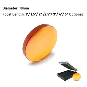 MCWlaser Dia.18mm ZnSe Focus Lens For CO2 Laser Engraving Cutting Machine - Picture 1 of 7