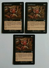 3X MTG Scandalmonger.  Mercadian Masques.