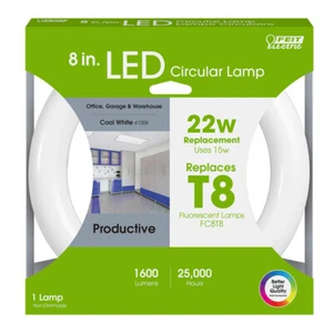 Feit Electric FC8/840/LED Cool White 1600 lm. 4-Pin G24 Circular LED Bulb 22W - Picture 1 of 2