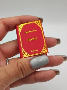 MINIATURA Poesie di Ugo Foscolo libro da collezione - Bild 1 von 4