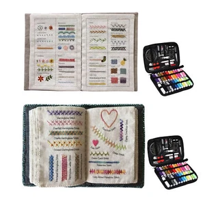 DIY Stitch Book Essentials Embroiderers Stitch Book Embroidery Sewing Book - Picture 1 of 14