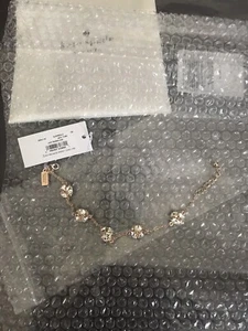 Kate Spade Lady Marmalade Armband klar/roségold NEU mit Etikett UVP 128 $ - Bild 1 von 8