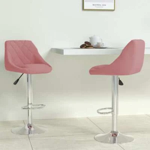 1/2x Taburete de Cocina de Terciopelo Multicolor Mostrador Asiento vidaXL - Imagen 1 de 144